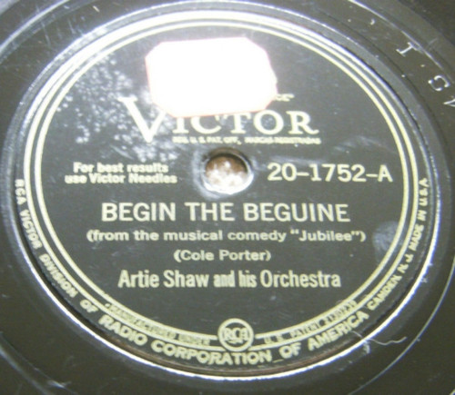 Artie Shaw And His Orchestra - Begin The Beguine / Nightmare (Shellac, 10")