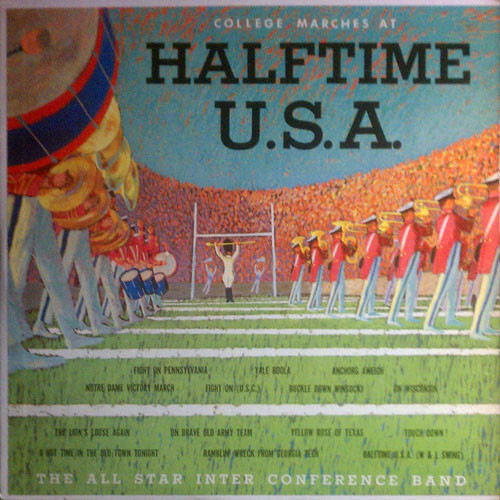 All Star Inter Conference Band - Halftime U.S.A. (LP)