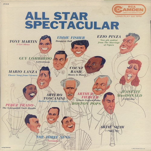 Various - All Star Spectacular (LP, Comp)