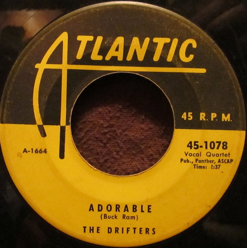 The Drifters - Adorable / Steamboat (7")