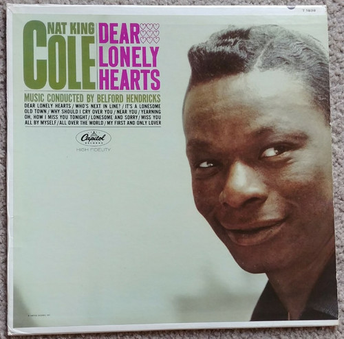 Nat King Cole - Dear Lonely Hearts (LP, Mono)