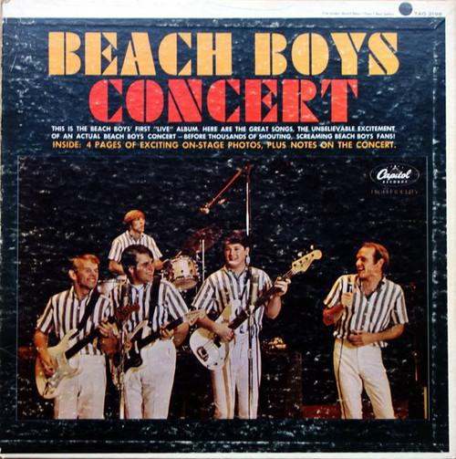 The Beach Boys - Concert (LP, Album, Mono, Scr)