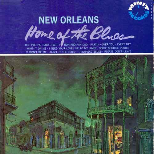 Various - New Orleans: Home Of The Blues (LP, Comp, Mono)