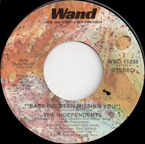 The Independents - Baby I've Been Missing You (7")