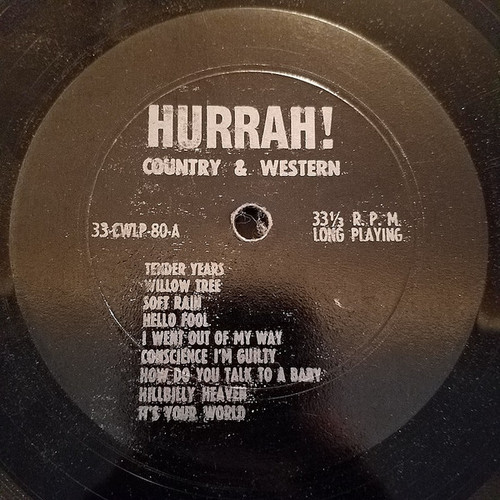 Unknown Artist - Country & Western (LP)