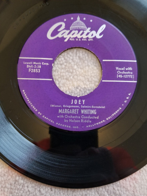 Margaret Whiting - Joey / Ask Me (7")