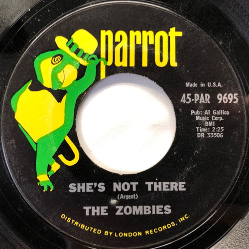 The Zombies - She's Not There (7", Single, Styrene)