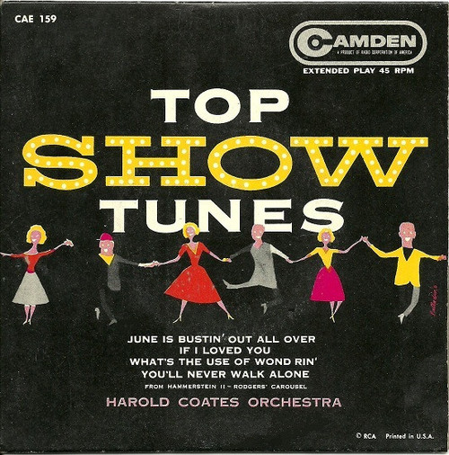 Harold Coates Orchestra - Top Show Tunes (7", EP)