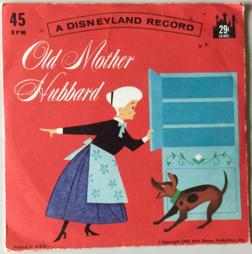 Walt Disney - Old Mother Hubbard (7", Single)