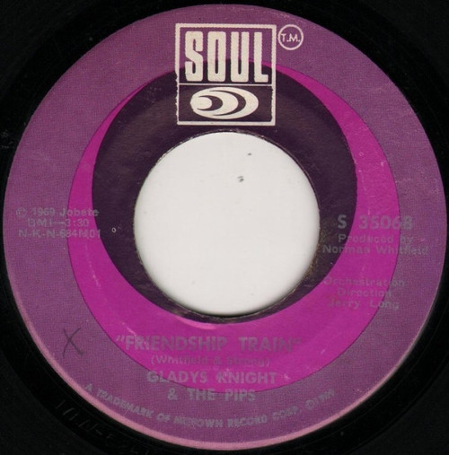 Gladys Knight & The Pips* - Friendship Train (7", Single)