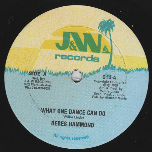 Beres Hammond - What One Dance Can Do (12")