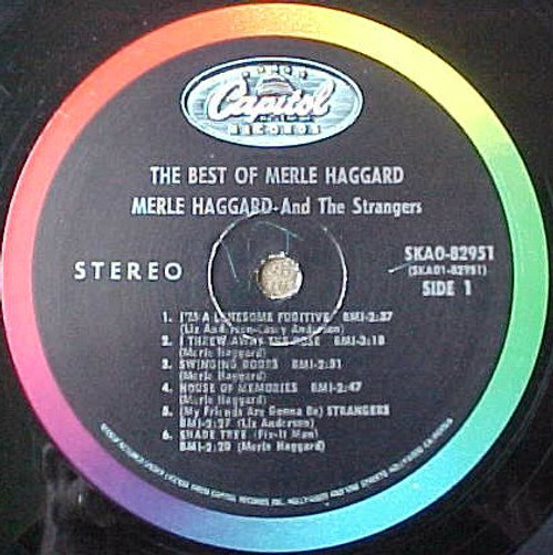 Merle Haggard - The Best Of Merle Haggard (LP, Comp, Club)