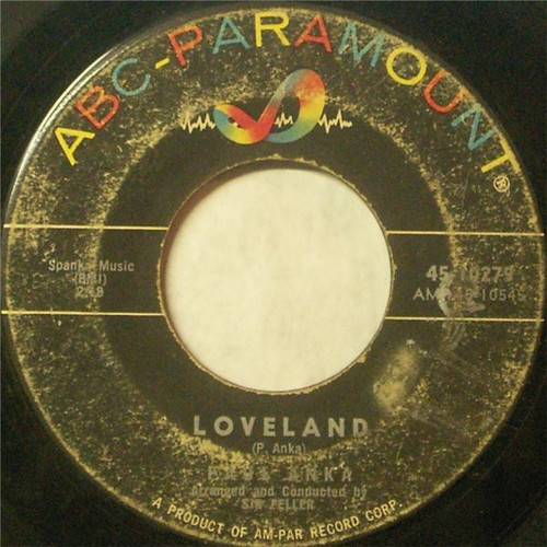 Paul Anka - Loveland / The Bells At My Wedding (7")