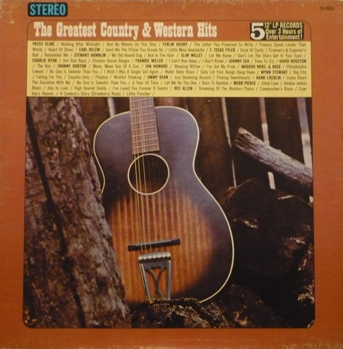 Various - The Greatest Country & Western Hits (5xLP, Comp, Box)