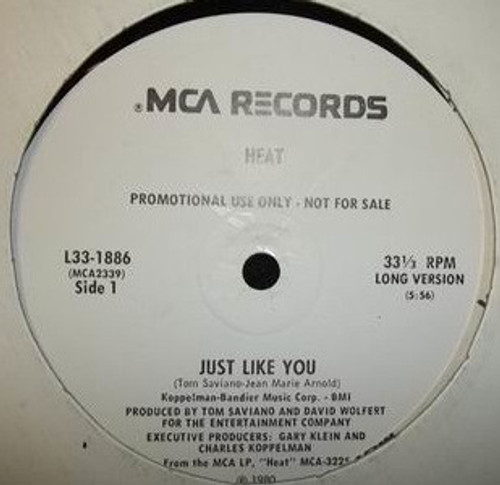 Heat (6) - Just Like You (12", Single, Promo)