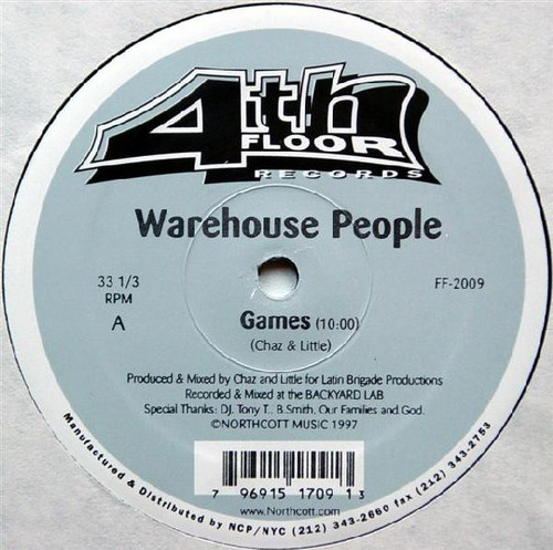 Warehouse People - Games / Got Me In A Spell (12")