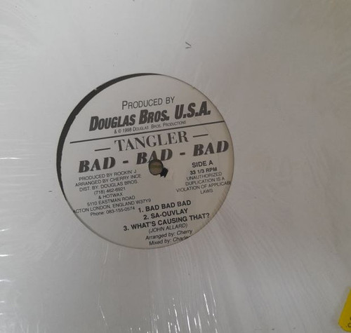 Tangler - Bad Bad Bad (12", EP)