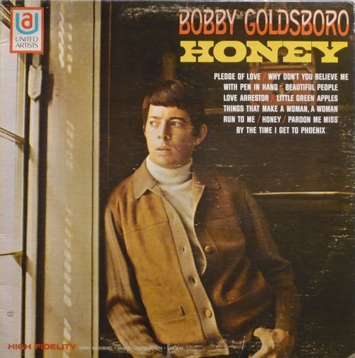 Bobby Goldsboro - Honey (LP, Album, Mono)