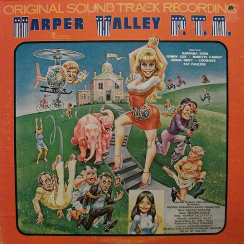 Various - Original Movie Soundtrack Recording: Harper Valley P.T.A. (LP, Album, Tra)