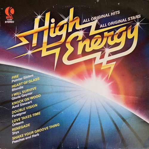 Various - High Energy - All Original Hits All Original Stars (LP, Comp)