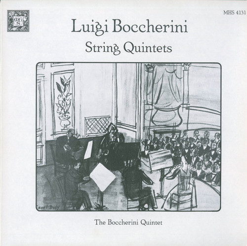 Quintetto Boccherini, Luigi Boccherini - Luigi Boccherini: String Quintets (LP, RE)