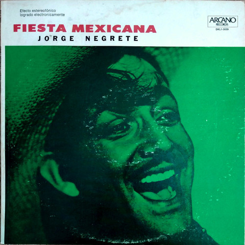 Jorge Negrete - Fiesta Mexicana (LP, RE)