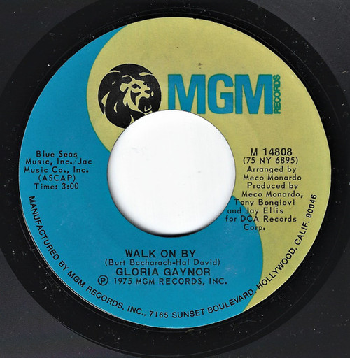 Gloria Gaynor - Walk On By (7", RE)