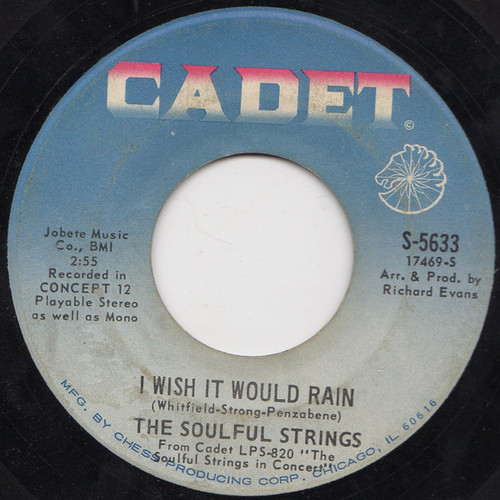 The Soulful Strings - I Wish It Would Rain / Listen Here (7")