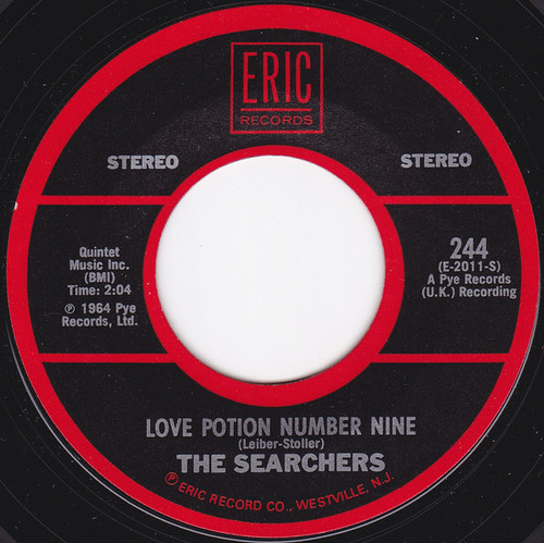 The Searchers - Love Potion Number Nine / Needles And Pins (7", Pit)