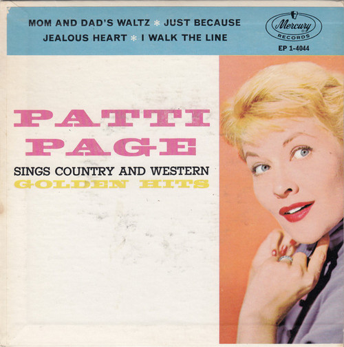 Patti Page - Patti Page Sings Country And Western Golden Hits (7", EP, Mono)