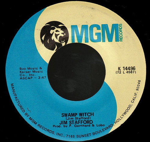 Jim Stafford - Nifty Fifties Blues / Swamp Witch (7", Single)