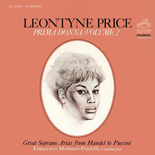 Leontyne Price, RCA Italiana Opera Orchestra, Francesco Molinari-Pradelli - Prima Donna/Volume 2: Great Soprano Arias From Handel To Puccini (LP, Album, Ind)