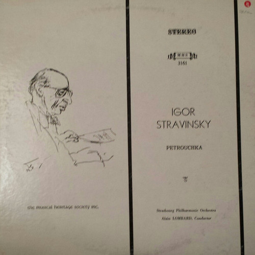 Igor Stravinsky, Alain Lombard, Strasbourg Philharmonic Orchestra* - Petrouchka (LP)