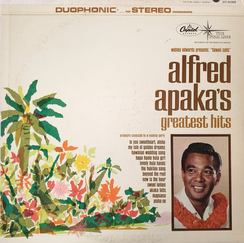 Alfred Apaka - Alfred Apaka's Greatest Hits (LP, Comp)