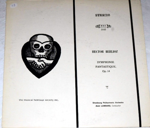Hector Berlioz /  Strasbourg Philharmonic Orchestra*, Alain Lombard - Symphonie Fantastique, Op. 14 ("Episode In The Life Of An Artist") (LP, RE)