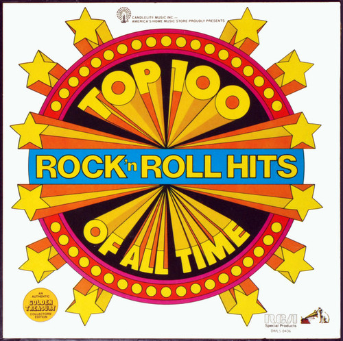 Various - Top 100 Rock N' Roll Hits (5xLP, Comp + Box)