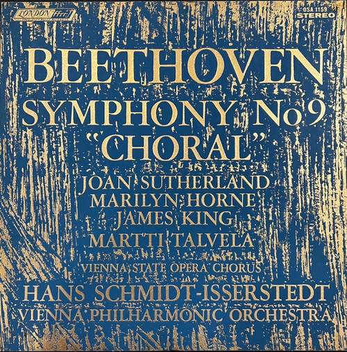 Beethoven*, Joan Sutherland, Marilyn Horne, James King (3), Martti Talvela, Vienna State Opera Chorus*, Hans Schmidt-Isserstedt, Vienna Philharmonic Orchestra* - Symphony No 9 'Choral' (LP, Album + Box)