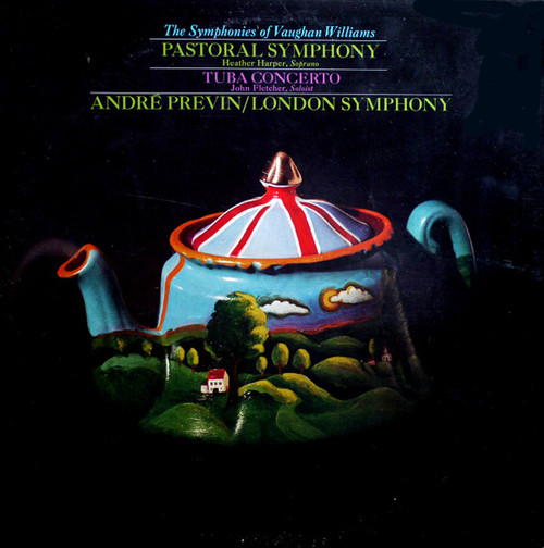 Vaughan Williams*, André Previn, London Symphony* - Pastoral Symphony / Tuba Concerto (The Symphonies Of Vaughan Williams) (LP, RP)