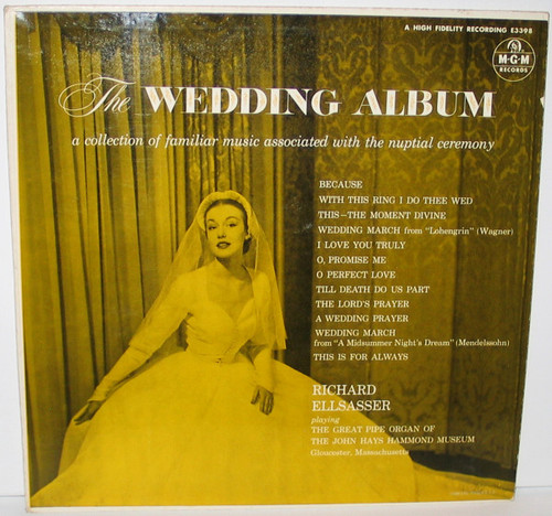 Richard Ellsasser - The Wedding Album (LP, Album, Mono)