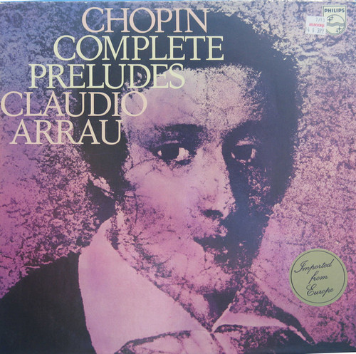 Chopin*, Claudio Arrau - Complete Preludes (LP)