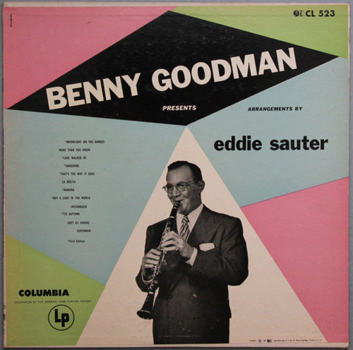 Benny Goodman And His Orchestra - Benny Goodman Presents: Eddie Sauter Arrangements (LP, Album, RE, RP)