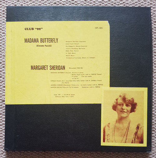 Margaret Sheridan, Giacomo Puccini - Madama Butterfly (3xLP, Mono + Box)