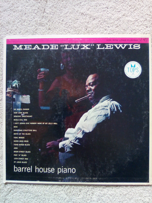 Meade "Lux" Lewis - Barrel House Piano (LP, RP)