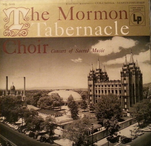 Mormon Tabernacle Choir - Concert Of Sacred Music (LP, Album, Mono)
