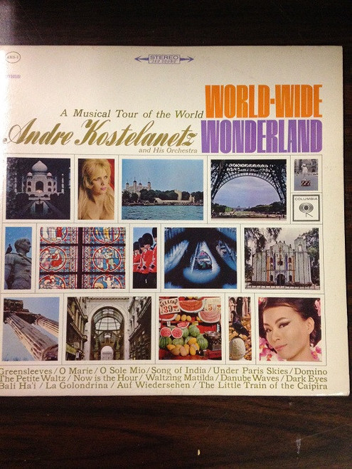 André Kostelanetz And His Orchestra - World-Wide Wonderland (LP, Comp)