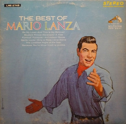 Mario Lanza - The Best Of Mario Lanza (LP, Comp, Ele)