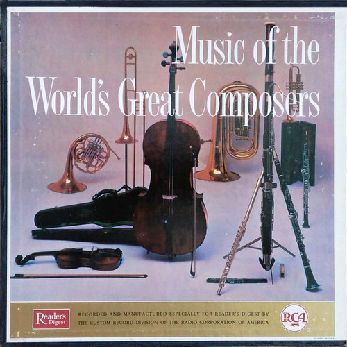 Various - Music Of The World's Great Composers (12xLP, Comp, Mono + Box)