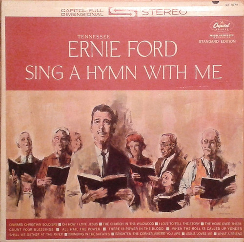 Tennessee Ernie Ford - Sing A Hymn With Me (LP, Album, RE, Scr)
