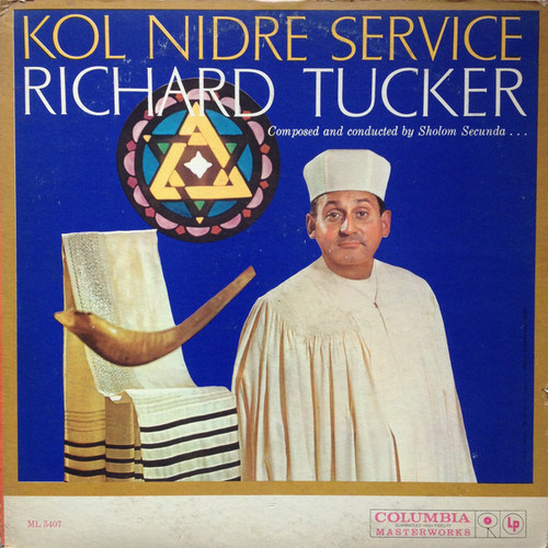 Richard Tucker (2) - Kol Nidre Service (LP, Album)