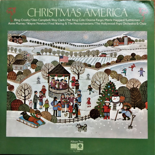 Various - Christmas America Album Two (LP, Album, Comp, Ltd)